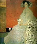 portratt av fritza riedler Gustav Klimt